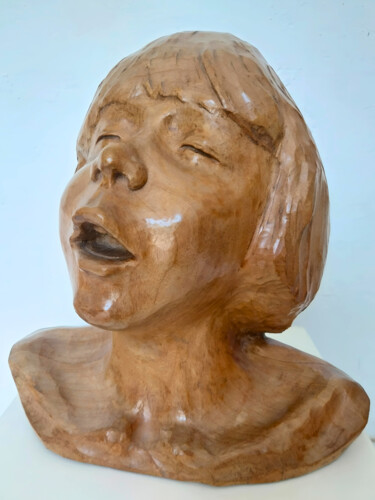 雕塑 标题为“Insolente – Sculptu…” 由Eric Pelleau, 原创艺术品, 木