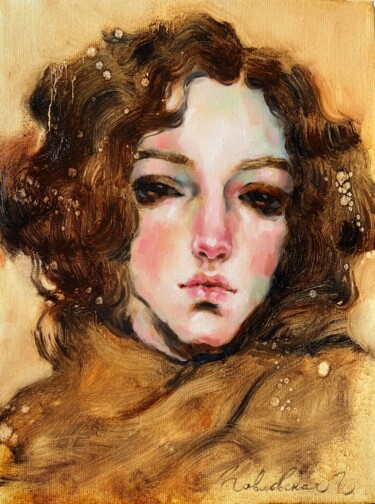 绘画 标题为“Moments” 由Isolde Pavlovskaya, 原创艺术品, 油 安装在木质担架架上