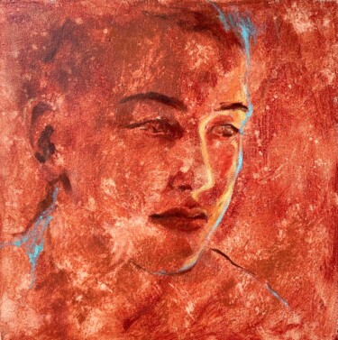 绘画 标题为“""Every past second…” 由Marina Shavyrina-Shkoliar, 原创艺术品, 丙烯 安装在木质担架架上
