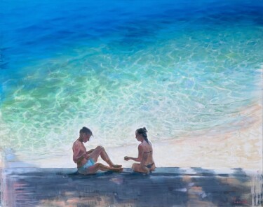 Wasp (Adam and Eve) 绘画 标题为“Wasp (Adam and Eve)” 由Alexander Levich, 原创艺术品, 油