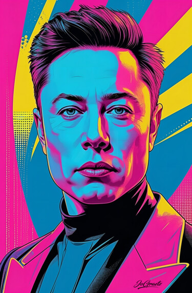 数字艺术 标题为“The Musk” 由Jo Graetz (Jo Graetz), 原创艺术品, 2D数字工作