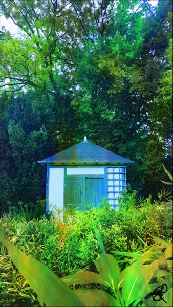 La petite maison pour la rêverie Photography titled "La petite maison po…" by Emma Laflute, Original Artwork, Manipulated Photography