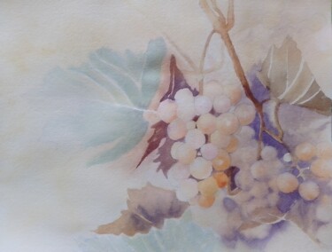La vigne des mystères 绘画 标题为“La vigne des mystèr…” 由Sylvie Cesari, 原创艺术品, 水彩
