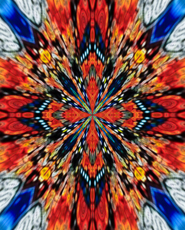 数字艺术 标题为“Energy of Life” 由Maria Rzeszotarska, 原创艺术品, 数字油画
