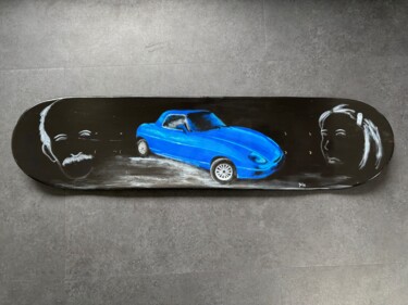 绘画 标题为“Passionnés d’automo…” 由Maïlys Painting, 原创艺术品, 丙烯 安装在木质担架架上
