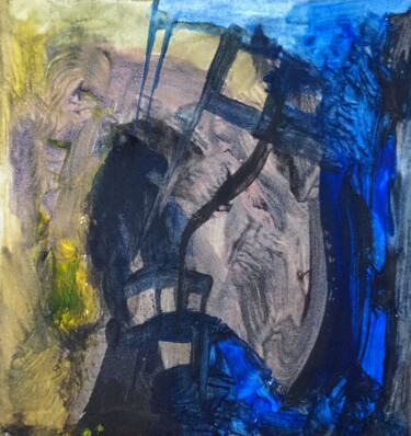 Painting titled "Let's move to a new…" by Milto Sideris, Original Artwork, Acrylic