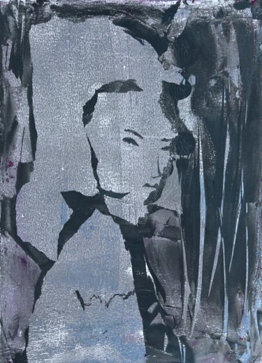 绘画 标题为“Abstract figure II” 由Christina Misuro, 原创艺术品, 丙烯