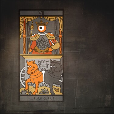 数字艺术 标题为“el carrojo” 由Ojolo - Abel García, 原创艺术品, 2D数字工作