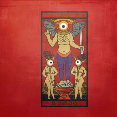 el diablojo 数字艺术 标题为“el diablojo” 由Ojolo - Abel García, 原创艺术品, 2D数字工作