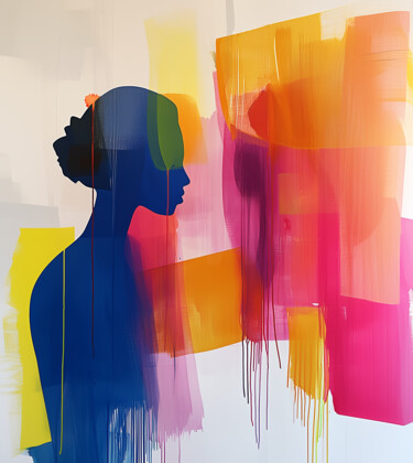 印花与版画 标题为“Unreachable – Giclé…” 由Tatiana Taner, 原创艺术品, 数字打印 安装在木质担架架上