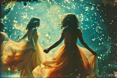 数字艺术 标题为“Polaroids of the 4t…” 由Frederic Racaud, 原创艺术品, AI生成的图像