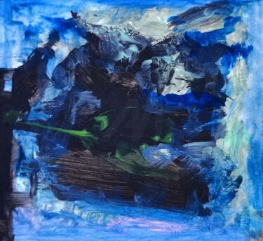 Pintura titulada "Jump to the next ad…" por Milto Sideris, Obra de arte original, Acrílico