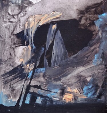 Painting titled "I knew it, cheater-…" by Milto Sideris, Original Artwork, Acrylic