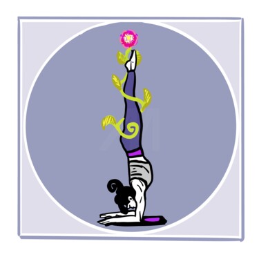 数字艺术 标题为“Unterarmstand (Pinc…” 由Margarita Siebke, 原创艺术品, 数字油画
