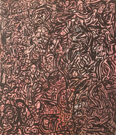 La Decisione (Dentro la Montagna) 绘画 标题为“La Decisione (Dentr…” 由Claudio Mario Andrea, 原创艺术品, 丙烯
