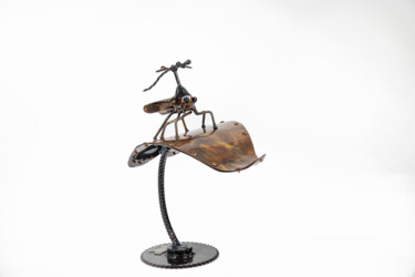 Brazilian Treehopper 雕塑 标题为“Brazilian Treehopper” 由Simon Saronni, 原创艺术品, 金属