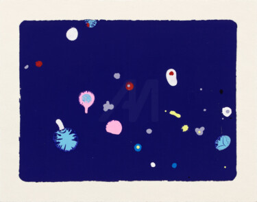 印花与版画 标题为“Stardust” 由Kazuhiro Higashi, 原创艺术品, 蒙纳