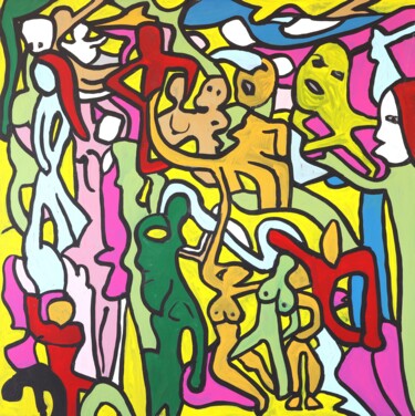 Il Sole ci scalda 绘画 标题为“Il Sole ci scalda” 由Claudio Mario Andrea, 原创艺术品, 丙烯