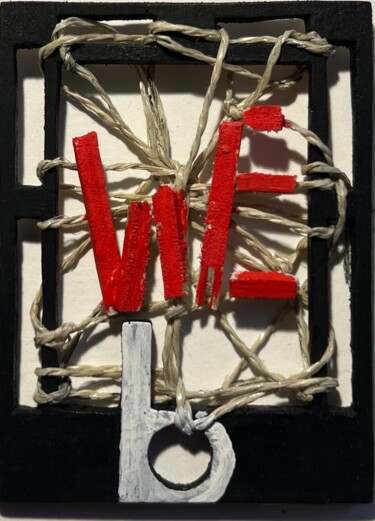 "Netzwerk, nicht Fre…" başlıklı Tablo Romanart tarafından, Orijinal sanat, Akrilik