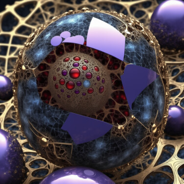 Arte digitale intitolato "Gorab" da Kubicol, Opera d'arte originale, Stampa digitale