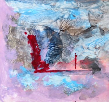 Ζωγραφική με τίτλο "MnI - This time it'…" από Milto Sideris, Αυθεντικά έργα τέχνης, Ακρυλικό