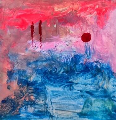 "MnI : Romantic semi…" başlıklı Tablo Milto Sideris tarafından, Orijinal sanat, Akrilik