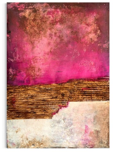 Ζωγραφική με τίτλο "The Memory  of Mage…" από Pinar Hanel, Αυθεντικά έργα τέχνης, Ακρυλικό