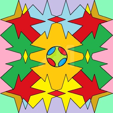 Digitale Kunst mit dem Titel "What - Digital" von Tarvo Merkällinen, Original-Kunstwerk, 2D digitale Arbeit