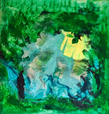 Pintura intitulada "MnI - Never alone" por Milto Sideris, Obras de arte originais, Acrílico