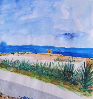 "Tunisie Madhia Cap…" başlıklı Tablo Patricia Marie Emma Milan tarafından, Orijinal sanat, Suluboya