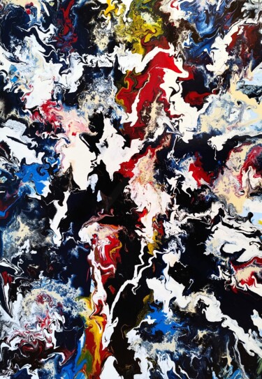 Peinture intitulée "Sense of balance" par Felix Günther, Œuvre d'art originale, Acrylique