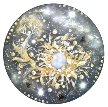 "Renaissance" başlıklı Tablo De L’Âme À La Toile tarafından, Orijinal sanat, Akrilik Ahşap Sedye çerçevesi üzerine monte edi…