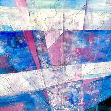 Peinture intitulée "06.Infinity" par Olya Rodina, Œuvre d'art originale, Acrylique Monté sur Panneau de bois