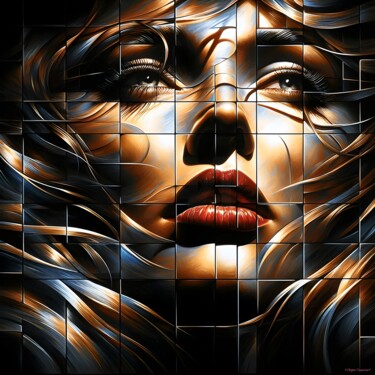 "Déconstruction 1" başlıklı Dijital Sanat Francoise Chopin tarafından, Orijinal sanat, Dijital Resim