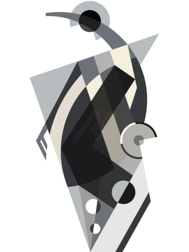 "GEOMETRIC ABSTRACT…" başlıklı Dijital Sanat Uillian Rius tarafından, Orijinal sanat, Dijital Kolaj