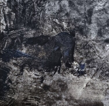 "Black.Period - 102" başlıklı Tablo Milto Sideris tarafından, Orijinal sanat, Akrilik