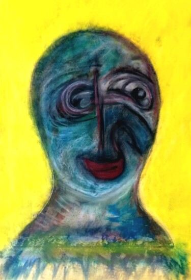 Pintura titulada "traVolti #02 "l'io…" por Sergio Imperio, Obra de arte original, Acrílico