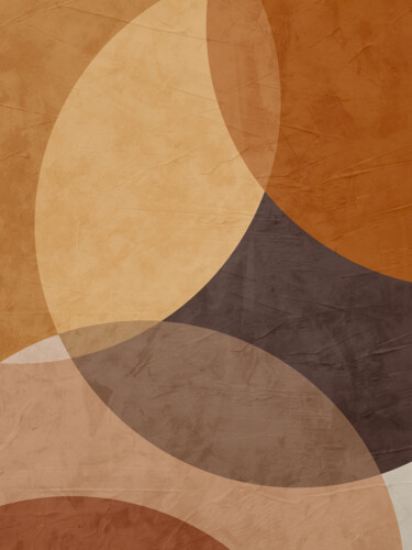 Цифровое искусство под названием "GEOMETRIC ABSTRACT…" - Uillian Rius, Подлинное произведение искусства, Цифровой коллаж