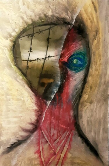 Pintura titulada "traVolti #06" por Sergio Imperio, Obra de arte original, Acrílico