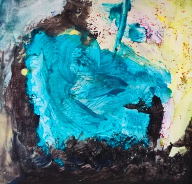 "Altego's Turquoise…" başlıklı Tablo Milto Sideris tarafından, Orijinal sanat, Akrilik