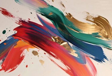 数字艺术 标题为“art brush” 由Pict T Mosb, 原创艺术品, AI生成的图像