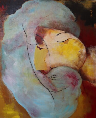 "Paréidolie" başlıklı Tablo Marie-France Capron (CAPMA) tarafından, Orijinal sanat, Akrilik