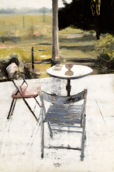 Peinture intitulée "Ce matin" par Wilfrid Moizan, Œuvre d'art originale, Huile