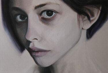 Pintura intitulada "Realistic Oil Paint…" por Doron Avni, Obras de arte originais, Óleo Montado em Armação em madeira