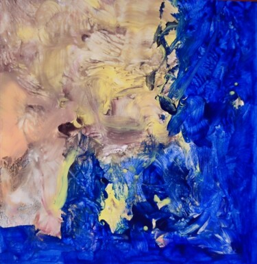 Schilderij getiteld "RnZ - The Psycho Pa…" door Milto Sideris, Origineel Kunstwerk, Acryl