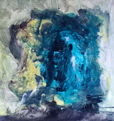 Schilderij getiteld "RnZ - The Psycho Pa…" door Milto Sideris, Origineel Kunstwerk, Acryl