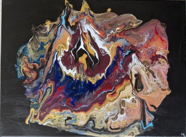 "Éclat précieux" başlıklı Tablo Hélène Benoist tarafından, Orijinal sanat, Akrilik Ahşap Sedye çerçevesi üzerine monte edilm…