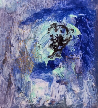 Painting titled "RnZ - The Passionat…" by Milto Sideris, Original Artwork, Acrylic