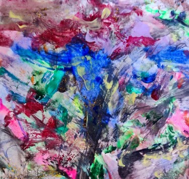 "Begay's Passionates…" başlıklı Tablo Milto Sideris tarafından, Orijinal sanat, Akrilik