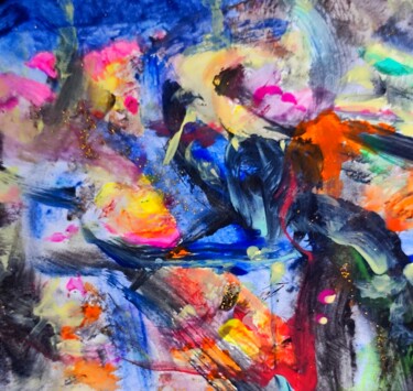 "Begay's Passionates…" başlıklı Tablo Milto Sideris tarafından, Orijinal sanat, Akrilik